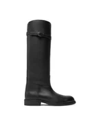 Kozaki damskie - Polo Ralph Lauren Kozaki 818959252002 Czarny - miniaturka - grafika 1