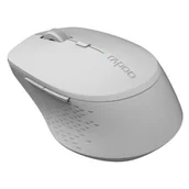 Myszki - Rapoo M300 szara - miniaturka - grafika 1