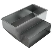 Akcesoria kominkowe - Kratki.pl PRZYŁĄCZE KANAŁOWE DO 90X200 MM PK920 - miniaturka - grafika 1