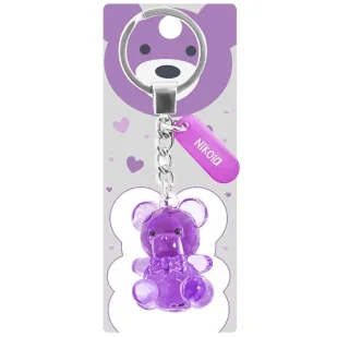 Brelok Miś Nikola - Be-Happy Gifts - Breloczki dla dzieci - miniaturka - grafika 1