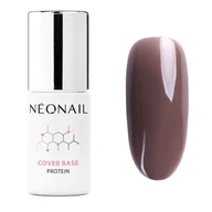 Lakiery hybrydowe - NeoNail - COVER Base Protein - Proteinowa, koloryzująca baza do paznokci - 7,2 ml - 9484-7 - TRUFFLE NUDE - miniaturka - grafika 1