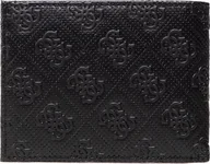 Portfele - Guess Guess, Vezzola, Polyester, Wallet, Logo Detail, SMESCHLEA20, Black, For Men For Men - miniaturka - grafika 1