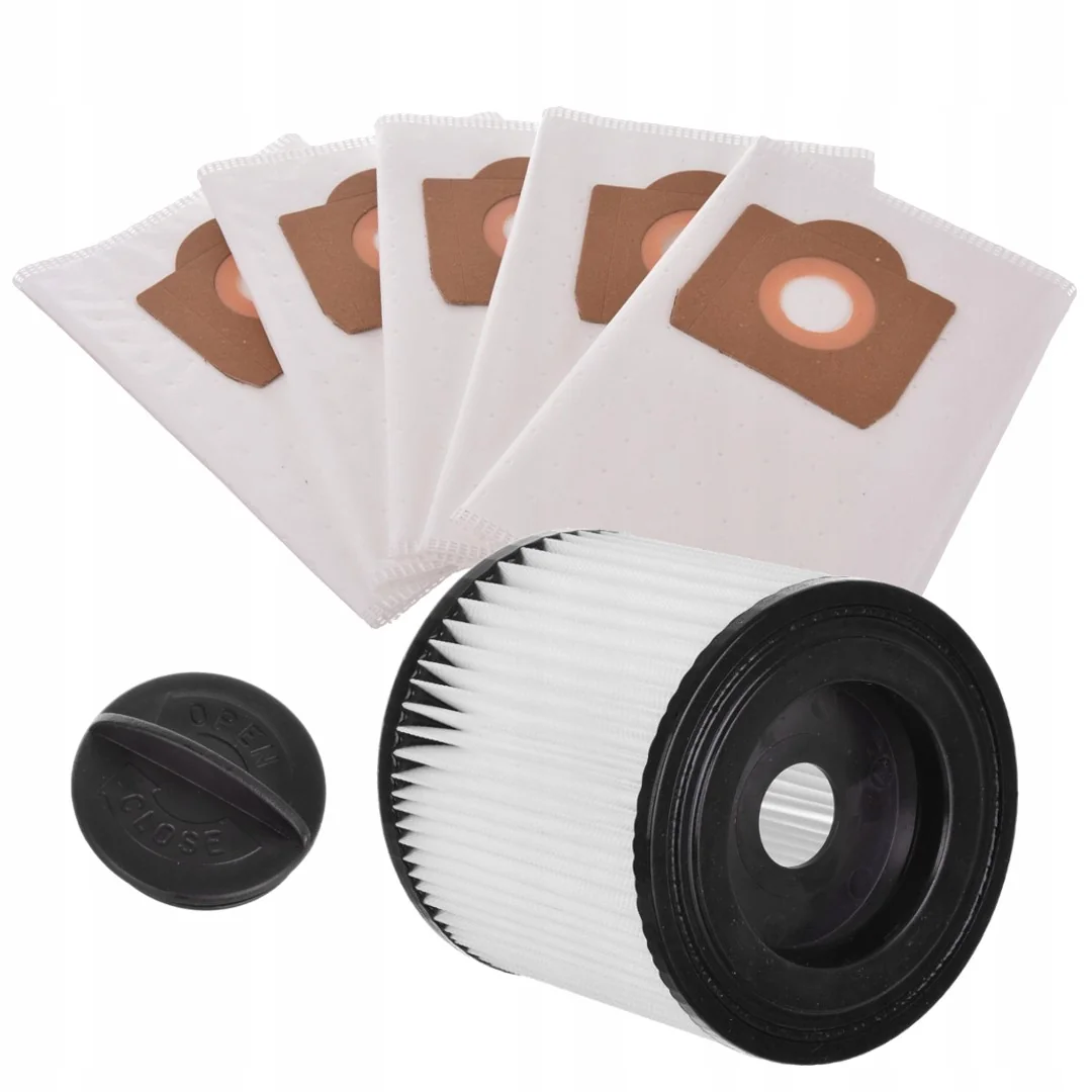 Worki 5x + Filtr ZMYWALNY do Karcher NT 27/1 Me Te
