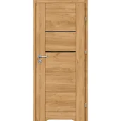 Drzwi wewnętrzne - Artens Drzwi wewnętrzne Vinci Nero dąb burgund 70 prawe - miniaturka - grafika 1