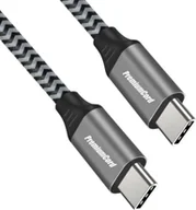 Kable USB - Kabel USB PremiumCord USB-C - USB-C 1.5 m Czarno-szary (ku31cw15) - miniaturka - grafika 1