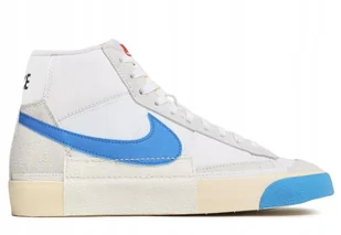 Buty Męskie Białe Wysokie Nike BLAZER MID '77 Pro Club DQ7673-102 r. 49,5 - Moda i Uroda OUTLET - miniaturka - grafika 1