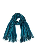 Apaszki i szaliki damskie - Szal Wzorzysty - Art of Polo - miniaturka - grafika 1