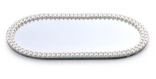 Art Mondex MARGOT PEARL Podstawka dekoracyjny 30x14xh1cm - Świeczniki - miniaturka - grafika 1