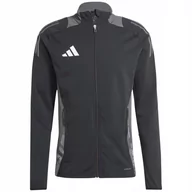 Bluzy męskie - Bluza męska adidas Tiro 24 Competition czarno-szara IP1870 2XL - miniaturka - grafika 1