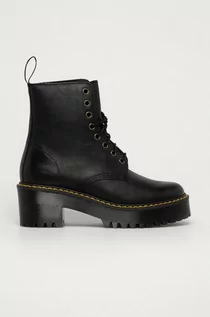 Botki damskie - Dr. Martens Workery skórzane Shriver HI - grafika 1