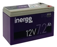 Ładowarki i akumulatory - Akumulator AGM 12V 7.2Ah INERGE PRO - miniaturka - grafika 1