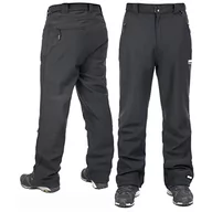Spodnie męskie - Trespass Spodnie hemic dla panów Softshell, odporne na działanie wody, czarny, M MABTRAD20002_BLXM - miniaturka - grafika 1