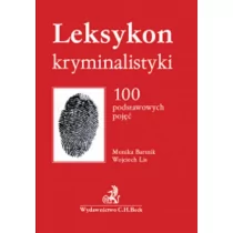 C.H. Beck Leksykon kryminalistyki - Encyklopedie i leksykony - miniaturka - grafika 1