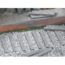 Podkłady kolejowe - Drewno (50 sztuk) - Akcesoria i części modelarskie - miniaturka - grafika 1