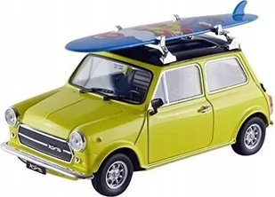 Welly, MINI Cooper 1300 z deską SURFING metal 1:24 - Samochody i pojazdy dla dzieci - miniaturka - grafika 1