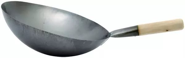 Patelnia Demeyere Wok stalowy z okrągłym dnem śr. 35cm 14 cali - Shine Farm