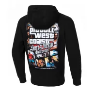 Odzież taktyczna i umundurowanie - Bluza z kapturem Pit Bull Seria Regular Most Wanted '24 - Czarna XXL - miniaturka - grafika 1