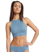 Koszulki i topy damskie - Sloggi Top "Zero Feel" w kolorze błękitnym - miniaturka - grafika 1