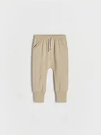 Spodenki dla niemowląt - Reserved - Spodnie typu alladynki - beżowy - miniaturka - grafika 1