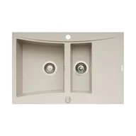 Zlewozmywaki - Zlewozmywak granitowy Softline Pyramis - miniaturka - grafika 1