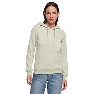 Build Your Brand Damska bluza z kapturem dla kobiet Heavy Hoody, bluza z kapturem dla kobiet ze stałego materiału dresowego dostępna w wielu kolorach, rozmiary XS - 3XL, softsalvia, XXL - Bluzy damskie - miniaturka - grafika 1