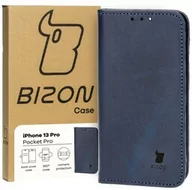 Etui i futerały do telefonów - Bizon Etui Case Pocket Pro do Apple iPhone 13 Pro, granatowe - miniaturka - grafika 1