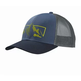 Czapki męskie - Czapka z daszkiem Jack Wolfskin BRAND CAP evening sky - ONE SIZE - grafika 1