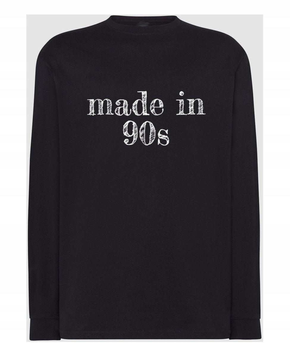Longsleeve męski Made in 90s Urodzony w latach 90 tych r.L