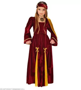 Widmann Medieval Princess  kostium dziecięcy, Multicoloured W1253-S - Stroje karnawałowe - miniaturka - grafika 1