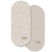 Prześcieradła dla dzieci - Prześcieradło do gondoli 2-pak Gąska Gaja, Albero Mio - miniaturka - grafika 1