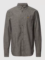 Koszule męskie - Koszula casualowa o kroju slim fit z kołnierzykiem typu button down - miniaturka - grafika 1