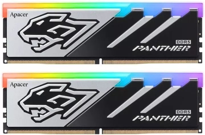 Arkas Pamięć DDR5 Apacer Panther RGB 32GB 2x16GB 5600MHz CL40 1,25V AH5U32G56C5229BAA-2