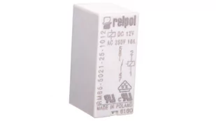 Relpol Przekaźnik miniaturowy 1Z 16A 12V DC PCB RM85-5021-25-1012 855081 855081 - Sterowniki i przekaźniki - miniaturka - grafika 1