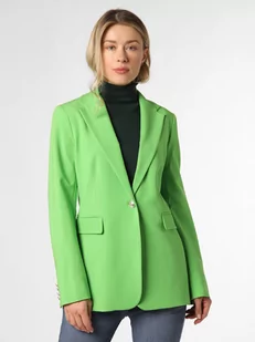 Tommy Hilfiger - Blezer damski, zielony - Kurtki damskie - miniaturka - grafika 1