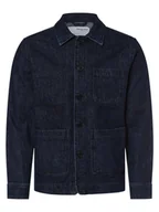 Koszule męskie - Selected - Koszula męska SLHBenja, niebieski - miniaturka - grafika 1