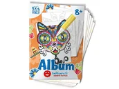 Kolorowanki, wyklejanki - Sabbiarelli - Album do Malowania Magicznym Piaskiem - Kolory Meksyku - miniaturka - grafika 1