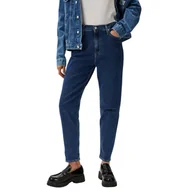 Spodnie damskie - Spodnie damskie Calvin Klein Jeans Mom Jean z wysokim stanem-W26 - miniaturka - grafika 1