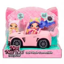 NaNaNa Surprise NaNaNa Surprise Samochód Car Pluszowy Soft Convertible 572411 0000044404 - Lalki dla dziewczynek - miniaturka - grafika 1