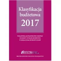 Klasyfikacja budżetowa 2017 - Finanse, księgowość, bankowość - miniaturka - grafika 1