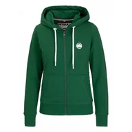 Odzież taktyczna i umundurowanie - Bluza damska rozpinana PITBULL French Terry 330 La Deta '25 - Leaf Green M (36) - miniaturka - grafika 1