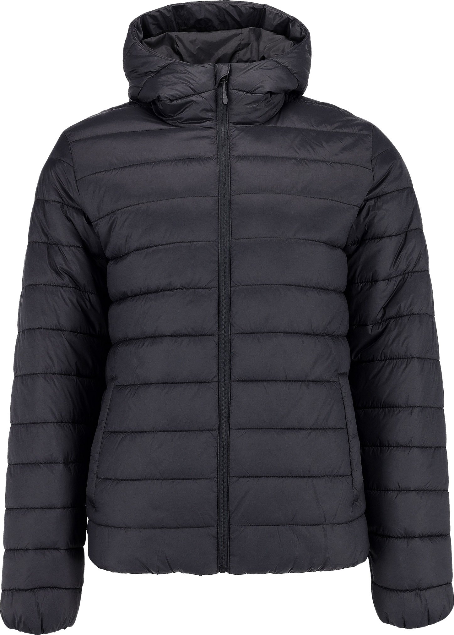 4F Kurtka Puchowa Pikowana Z Kapturem Lekka Czarna JAM484 r. XXXL