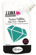 Przybory szkolne - Aladine Aladine Farba brokatowa Holo Turkusowa 80 ml Ala80328 - miniaturka - grafika 1