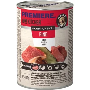 PREMIERE RAW KITCHEN Wołowina i cielęcina 24x400 g - Mokra karma dla psów - miniaturka - grafika 1