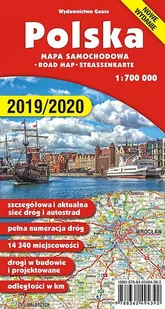 Polska. Mapa samochodowa 1:700 000. Wydanie 3 - Atlasy i mapy - miniaturka - grafika 1