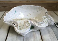 Miski i półmiski - Organic Form -Shell - misa - ceramika art - miniaturka - grafika 1