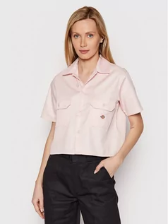 Koszule damskie - Dickies Koszula Work DK0A4XKDLPI1 Różowy Regular Fit - grafika 1