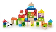Klocki - VIGA Viga Toys, Farma, klocki, 50 elementów - miniaturka - grafika 1