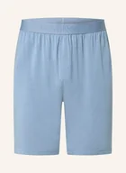 Spodenki damskie - Calvin Klein Szorty Od Piżamy Ultra Soft Modal blau - miniaturka - grafika 1
