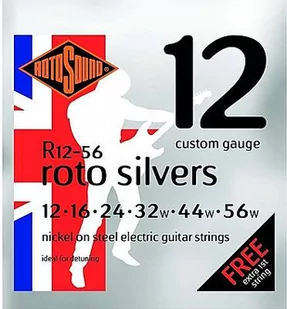 Rotosound R12-56 - struny do gitary elektrycznej - Struny gitarowe  - miniaturka - grafika 1