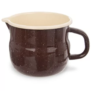 Orion Kubek emaliowany Brown BELLY, 12 cm - Kubki - miniaturka - grafika 1